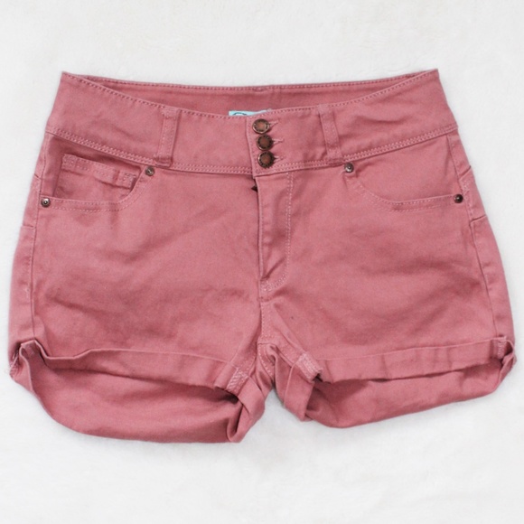 Wax Jean Pants - Wax Jean Butt, I Love You Pink Shorts M